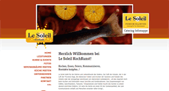 Desktop Screenshot of le-soleil.at
